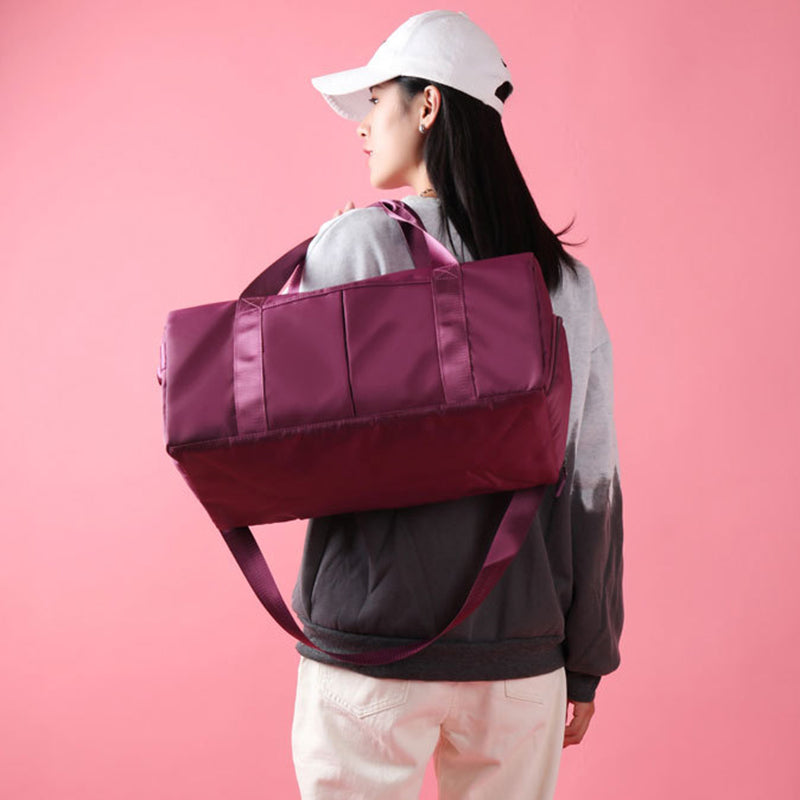 Waterproof Sports & Travel Duffel Bag โ Large Capacity Gym, Swim, and Weekender Shoulder Bag for Men & Women