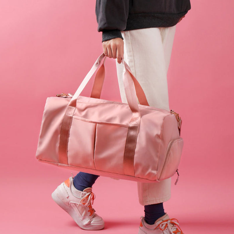 Waterproof Sports & Travel Duffel Bag โ Large Capacity Gym, Swim, and Weekender Shoulder Bag for Men & Women